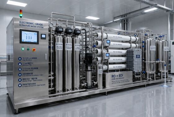 Utilisation de l'électrodéionisation dans les usines de transformation industrielle