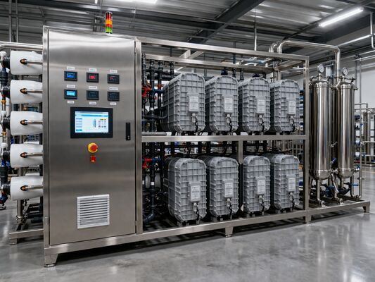 Utilisation de l'électrodéionisation dans les usines de transformation industrielle