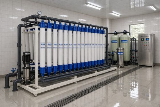 Équipement d'ultrafiltration UPVC Ultrafiltration du traitement de l'eau dans le lait