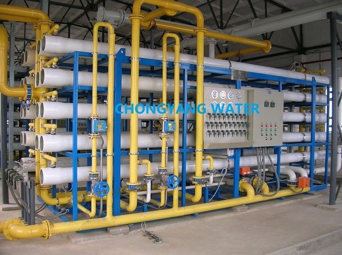 Eau pure de système de filtre à eau d'osmose d'inversion de grande capacité faisant la machine R O usine