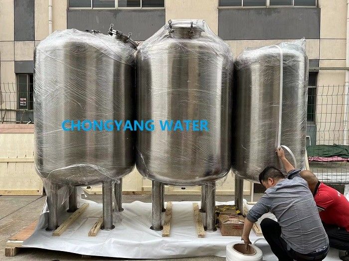 Réservoir d'eau purifiée stérile 200 litres à 20000 litres d'épurateur d'eau de réservoir d'acier inoxydable