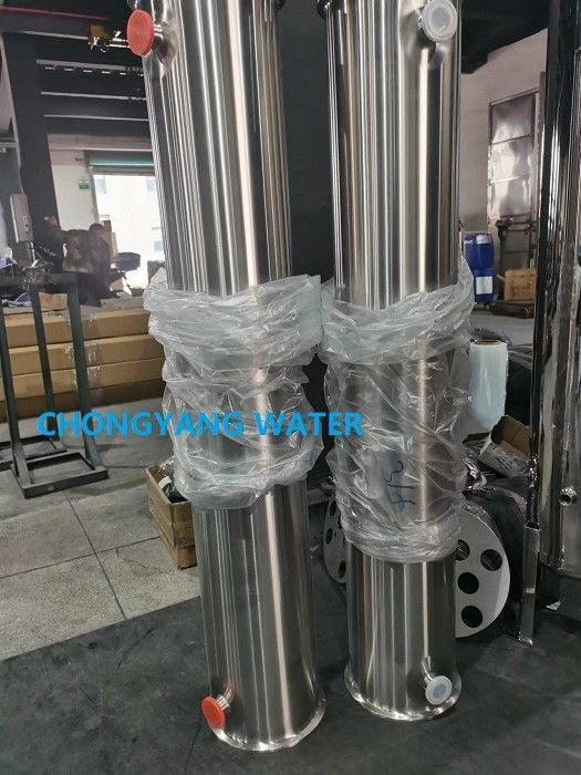 8040 4040 membranes de RO d'acier inoxydable logeant des récipients à pression de solides solubles pour l'usine de traitement de l'eau de RO