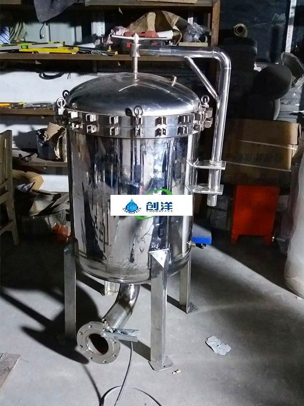 Filtre en acier inoxydable de haute précision Filtre à cartouche multi-filtre avec joint plat de laveuse à anneau O