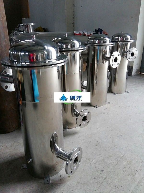 Filtre de poche de sac de logement de filtre d'acier inoxydable d'ASTM 304 316L pour la filtration de l'eau industrielle
