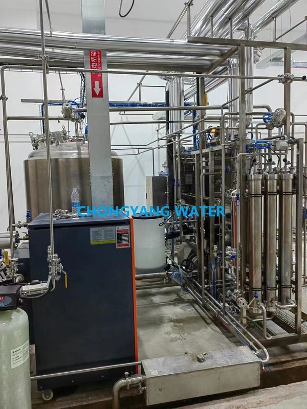 Traitement de l'eau de Ro purifiée Distribution et stockage pour le stockage industriel de l'eau